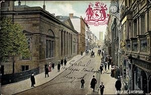Ansichtskarte / Postkarte Liverpool North West England, Bold Street