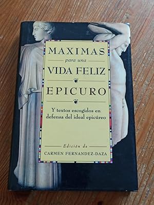 Imagen del vendedor de MAXIMAS PARA UNA VIDA FELIZ : a la venta por LA TIENDA DE PACO