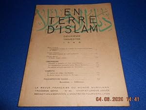 Seller image for EN TERRE D'ISLAM. N34. Deuxime Trimestre. Troisime srie. 21me anne for sale by Emmanuelle Morin