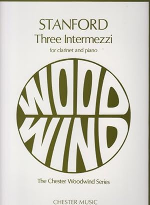 Three Intermezzi for Clarinet and Piano, Op.13