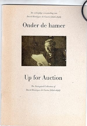 Onder de hamer / Up for auction