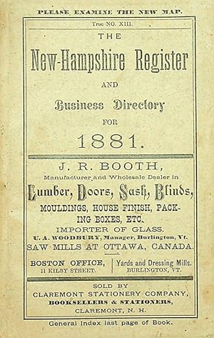 The New Hampshire Register, Farmers' Almanac, and Business Directory, for 1881