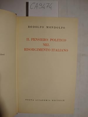 Il pensiero politico nel Risorgimento Italiano