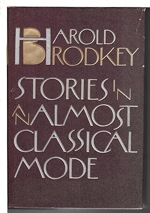 Seller image for STORIES IN AN ALMOST CLASSICAL MODE. for sale by Bookfever, IOBA  (Volk & Iiams)