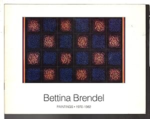 Seller image for BETTINA BRENDEL: PAINTINGS 1970 -1982, for sale by Bookfever, IOBA  (Volk & Iiams)