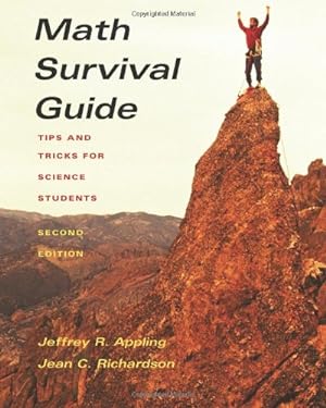 Immagine del venditore per Math Survival Guide: Tips and Tricks for Science Students by Appling, Jeffrey R., Richardson, Jean [Paperback ] venduto da booksXpress