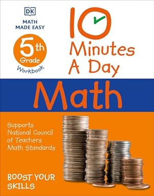 Imagen del vendedor de 10 Minutes a Day Math, 5th Grade a la venta por GreatBookPrices