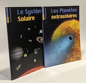 Bild des Verkufers fr Les plantes extrasolaires + Le systme solaire -- 2 livres zum Verkauf von crealivres