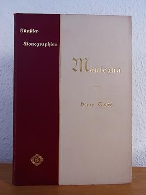 Image du vendeur pour Andrea Mantegna. Knstler-Monographien Band 27. Liebhaber-Ausgaben mis en vente par Antiquariat Weber