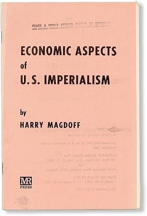 Bild des Verkufers fr Economic Aspects of U.S. Imperialism zum Verkauf von Lorne Bair Rare Books, ABAA
