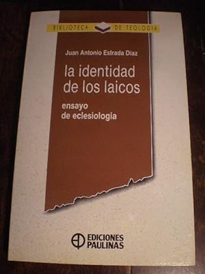 La identidad de los laicos. Ensayo de eclesiología