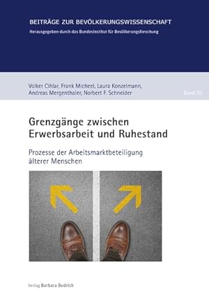 Imagen del vendedor de Grenzgnge zwischen Erwerbsarbeit und Ruhestand Prozesse der Arbeitsmarktbeteiligung lterer Menschen a la venta por Bunt Buchhandlung GmbH