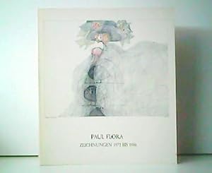 Seller image for Paul Flora - Zeichnungen 1972 bis 1986. SIGNIERTES Exemplar! for sale by Antiquariat Kirchheim