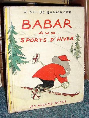 Les Albums Roses - Babar aux sports d'hiver