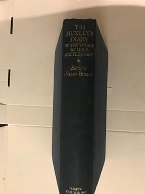 T H HUXLEY'S DIARY of the Voyage of HMS 'Rattlesnake'. Edited from the unpublished mss.