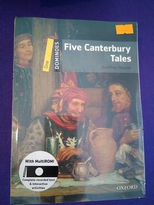 Image du vendeur pour Five Canterbury tales (with cd) (level 1) mis en vente par Librera LiberActio