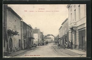 Carte postale Bram, La Barrière, Avenue de Saint-Denis