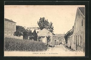 Carte postale Cercay, La Grand`Rue