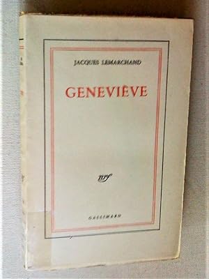 Seller image for Genevive for sale by Claudine Bouvier