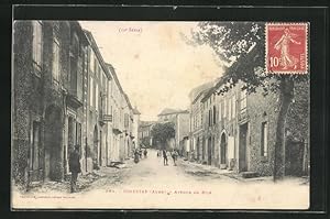 Carte postale Ginestas, Avenue de Bize