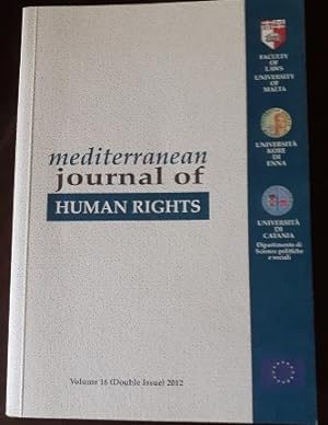 MEDITERRANEAM JOURNAL OF HUMAN RIGHTS,
