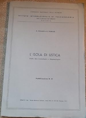 L'ISOLA DI USTICA. STUDIO GEO-VULCANOLOGICO E MAGMATOLOGICO, ESTRATTO DA RIVISTA MINERARIA SICILI...