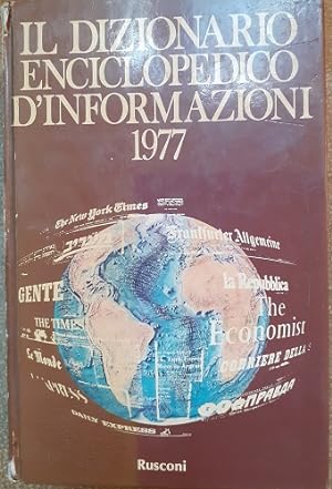 DIZIONARIO ENCICLOPEDICO D'INFORMAZIONE 1977,