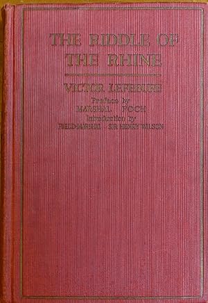 Image du vendeur pour The Riddle of the Rhine: Chemical Strategy in Peace and War mis en vente par Faith In Print