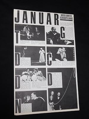 Bild des Verkufers fr Dsseldorfer Schauspielhaus, Spielzeit 1986/87, Januar 1987 [Theaterzeitung] zum Verkauf von Fast alles Theater! Antiquariat fr die darstellenden Knste