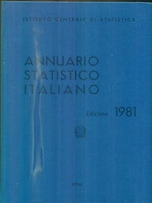 Annuario statistico italiano. Edizione 1981