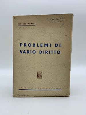 Problemi di vario diritto