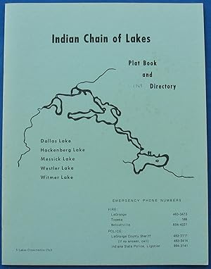 Indian Chain of Lakes Plat Book and Directory (LaGrange County IN 1969)