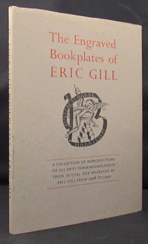 Bild des Verkufers fr THE ENGRAVED BOOKPLATES OF ERIC GILL 1908-1940 zum Verkauf von Buddenbrooks, Inc.
