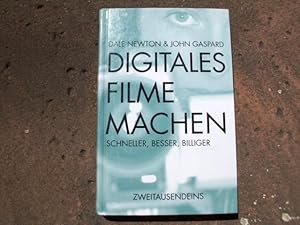 Seller image for Digitales Filmemachen. Schneller, besser, billiger. Aus dem Amerikanischen von Blanca Dahms. Mit Schwarzweiabbildungen im Text. Deutsche Erstausgabe. for sale by Versandantiquariat Abendstunde