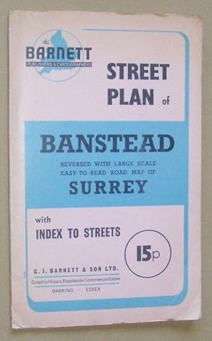 Barnett Street Plan of Banstead Surrey