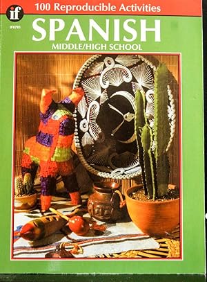 Seller image for Carson Dellosa | The 100 Series: Spanish Workbook | Grades 6-12, Reproducible Activities, 128pgs for sale by Mad Hatter Bookstore