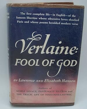 Imagen del vendedor de Verlaine: Fool of God a la venta por Easy Chair Books