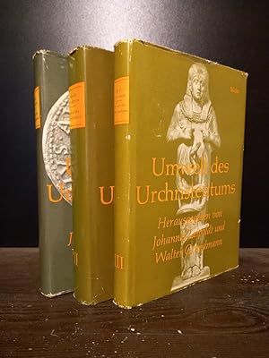 Seller image for Umwelt des Urchristentums. Band 1 bis 3. [Herausgegeben von Johannes Leipoldt und Walter Grundmann]. - Band 1: Darstellung des neutestamentlichen Zeitalters. - Band 2: Texte zum neutestamentlichen Zeitlater. - Band 3: Bilder. for sale by Antiquariat Kretzer