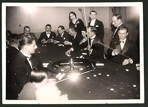 Fotografie Ansicht Paris, Croupier-Lehrgang im Ecole des Joueurs in Paris, Roulette, Casino, Glüc...