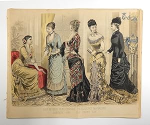 Les Modes Parisiennes [complete set of fashion plates from Peterson's Magazine, collected edition]