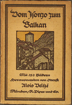 Seller image for Vom Isonzo zum Balkan for sale by Peters Buchkontor