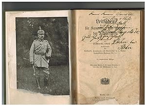 Leitfaden für Kanoniere und Führer der Fußartillerie. Mit einem Bildnis Kaiser Wilhelm II. und üb...