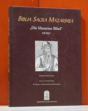 Biblia Sacra Mazarinea; "Die Mazarine Bibel" MCDLV (1455) Biblia Latina. De zweiundvierzigzeilige...