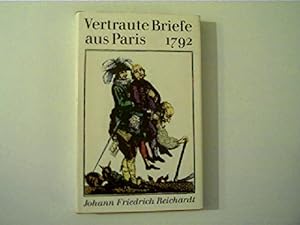 Seller image for Vertraute Briefe aus Paris 1792 for sale by Modernes Antiquariat an der Kyll