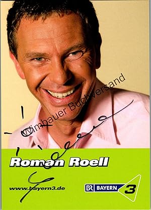 Original Autogramm Roman Roell Boxen im Ersten /// Autogramm Autograph signiert signed signee