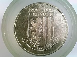 Medaille Dresden 775 Jahre 1206-1981