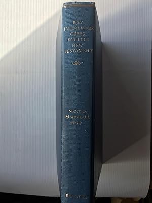 Seller image for R.S.V. Interlinear Greek-English New Testament: The Nestle Greek Text with a Literal English Translation for sale by Beach Hut Books