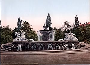 Deutschland, München. Wittelsbacher Brunnen.