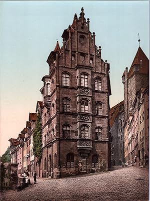 Deutschland, Nürnberg. Toplerhaus.