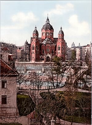 Deutschland, München. Lukaskirche.